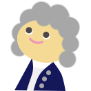 バッハのイラスト