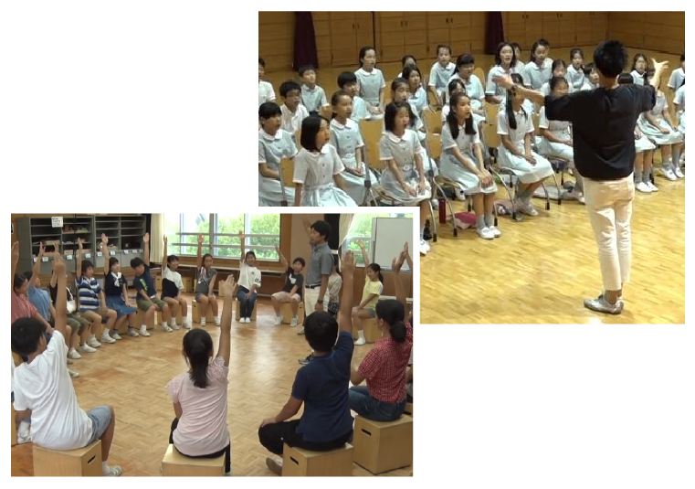 うた授業の授業風景